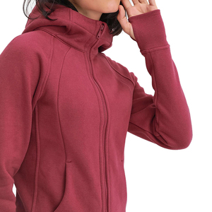 Chaqueta Deportiva para Mujer, Ligera, con Cierre Completo, Capucha, Transpirable, de Secado Rápido, con Estampado - Product Image 6