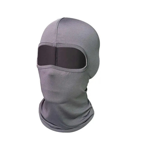 Balaclava personnalisée avec logo, couleur unie, tricotée, masque de ski, usage extérieur, unisexe adulte, tour de tête 56-58 cm - Product Image 4