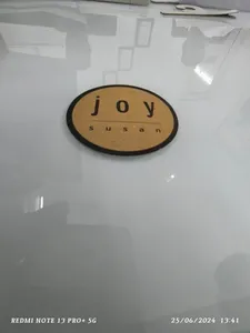 Eco Friendly Printed Paper Brand <b>Tag</b> Brown Metallic Round Hang <b>Tag</b> for Garments Designer Wear Casual Clothing and Promotional - Product Image 2