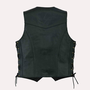 Breathable Winter Warm Men <b>Leather</b> Vest Top Quality Casual Wear Quick Dry Reasonable Price Men <b>Leather</b> Vest Coat - Product Image 4