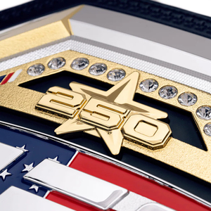 Cinturón de Campeonato de Lucha Libre UFC Freedom Legacy 250 Personalizado, con Hebilla de Placa de Metal Dorada y Cuero, Talla Adulto - Product Image 4