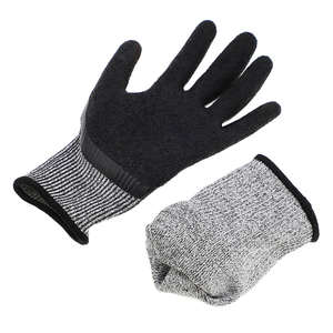 Gants de travail de sécurité industrielle NESTA SPORTS, niveau de protection contre les coupures 5, HPPE, revêtement en latex, résistants aux coupures, gants de protection - Product Image 6