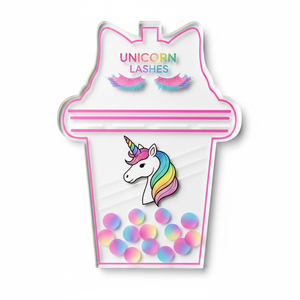 Paleta Profesional de Acrílico para Pestañas con Soporte Magnético para Pinzas, Diseño de Gato Adorable, para Aplicación de Extensiones de Pestañas en Salón - Product Image 5