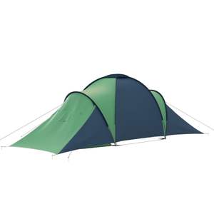 Tente de camping bleue et verte pour 6 personnes - Product Image 6