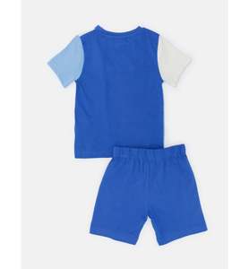 Ensemble deux pièces pour enfants, t-shirt à manches courtes en coton respirant à col rond et short, collection boutique été - Product Image 6