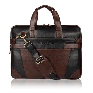 Leather Vintage Barrel-shaped Duffle Bag Single Handle Zipper Closure Custom Logo Unisex <b>Travel</b> Weekender Large Capacity - Product Image 4
