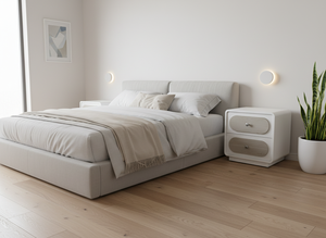 Cadre de lit pour chambre à coucher, fabrication artisanale de qualité supérieure, vente en gros OEM ODM, mobilier d'intérieur, qualité export - Product Image 5