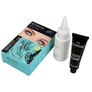 Waterproof Eyelash Tint <b>Kit</b> Semi Permanent Brow Dye Cream Black Brown Coffee <b>Lash</b> Brow Tint Set - Product Image 1