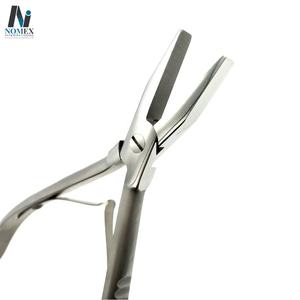 Pince professionnelle en acier inoxydable de la meilleure qualité pour extensions de cheveux Outils d'extension de cheveux Offre Spéciale avec logo personnalisé - Product Image 4