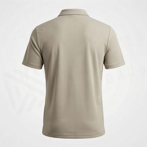 Chemises polo pour hommes à col en V, respirantes, vêtements de sport d'été pour le golf, impression personnalisée par sublimation, tailles plus grandes, hauts de sport athlétiques - Product Image 2