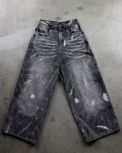 Pantalones Vaqueros Negros Holgados Personalizados para Hombre, Diseño Original, Nuevo Lanzamiento, Pantalones Vaqueros Holgados de Mezclilla, Pantalones Polar Skate para Chicos Grandes - Product Image 1