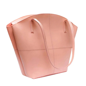 Sac fourre-tout chic en cuir véritable grande capacité pour femme, fermeture éclair, options de design personnalisé, portable, look unique 2026 - Product Image 4