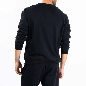 เสื้อสเวตเชิ้ตคอกลมสีดำชาร์โคลสำหรับผู้ชาย แขนยาว สวมใส่สบายๆ ในฤดูหนาว รุ่น 2026 - Product Image 6