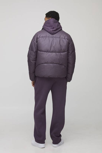 Regular Fit Men Streetwear Canvas Puffer <b>Jacket</b> Waterproof Washed <b>Soft</b> <b>Shell</b> Zipper Print Warm Breathable Windproof Winter - Product Image 2