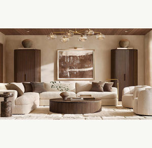 Solid Wood An VIET FURNITURE Rustic Modern Living Room <b>Sideboard</b> with Storage Drawer & Shelf-Durable Home Furniture - Product Image 1