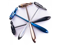 Tromner WORLD PRECISION SURGICAL Marteau de réflexe manuel à percussion en acier inoxydable, kit d'instruments de diagnostic neurologique CE 1