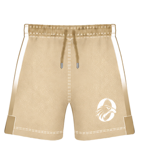 Conjunto de Rugby Beige Blanco, Jersey de Manga Corta con Cierre Frontal, Pantalones Cortos a Juego, Uniforme Deportivo Transpirable para Entrenamiento de Equipo - Product Image 4