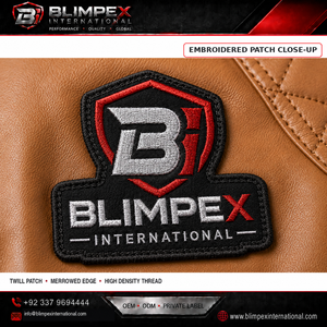 Blouson matelassé de haute qualité pour homme en cuir PU, fermeture éclair sur le devant, design à empiècements, coupe ajustée, style automne, Blimpex OEM - Product Image 3