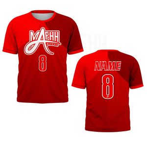 Camisetas Personalizadas por Sublimación, Camisetas de Cuerpo Entero con Impresión a Todo Color, Camisetas de Poliéster con Diseños Resistentes a la Decoloración para Equipos Deportivos - Product Image 1