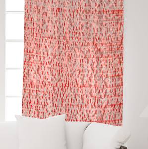 Cortina con Estampado Tie Dye Teñida a Mano, de Algodón Natural, Decorativa para Ventana, para Dormitorio, Apartamento, Villa, Venta al por Mayor en India - Product Image 5