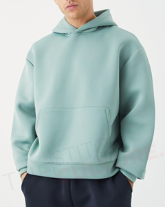 เสื้อสเวตเชิ้ตผ้าฝ้ายฟลีซเนื้อหนัก ทรงหลวมทันสมัย 350 GSM ผ้าฝ้ายฟลีซคุณภาพพรีเมียม - Product Image 2