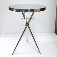 Table d'appoint en métal pour salon, chambre à coucher, canapé, décoration intérieure, vente en gros