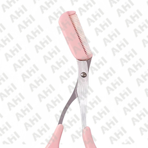 Tijeras de Manicura con Logotipo Personalizable, Extra Finas, para Cutículas, Afiladas, Rectas, de Acero Inoxidable, para Diestros, para Dar Forma a Cejas y Pestañas - Product Image 3