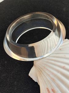 Newest Bangle <b>clear</b> <b>Resin</b> Charm Women Acrylic <b>RESIN</b> Bangles <b>Resin</b> Bangle for Girls - Product Image 2