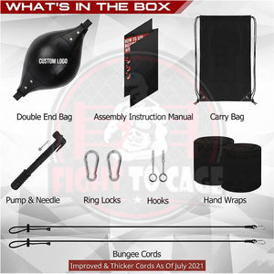 Saco de Boxeo de Doble Extremo OEM de Calidad Premium Ligero con Costuras Reforzadas y Opciones de Color Personalizadas 2026 - Product Image 5