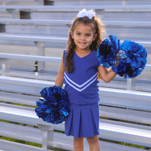 Nuevo Diseño de Uniformes de Animadoras de Manga Corta con Logotipo Personalizado para Mujer - Product Image 3