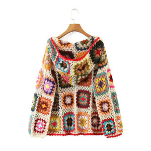 Suéter de Mohair de Talla Grande en Oferta, Color Sólido, Suéter de Punto para Mujer, Invierno - Product Image 5