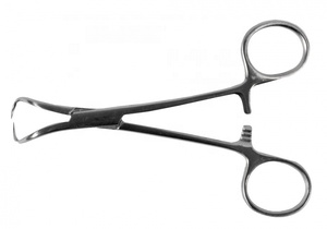 High Quality Towel Clamps 4" Ball and <b>Socket</b> Jaws With <b>Ratchet</b> Lock German Steel Backhaus Towel Clip Forceps for sale - Product Image 6