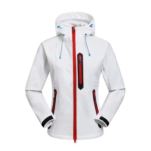 Chaqueta de Esquí y Snowboard para Mujer, Impermeable, Cortavientos, Morado, Negro, Rojo, Naranja, Azul, Blanco, Forro Polar, con Capucha, Softshell - Product Image 2