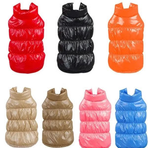 Abrigos para Perros sin Mangas con Cuello Reforzado y Cosido, para Clima Frío Invernal, Ropa Exterior Acolchada Suave y Brillante - Product Image 3