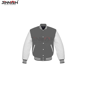 Vestes varsity haute visibilité pour homme, vestes homme, nouvelle mode, haute qualité, logo personnalisé, vêtements d'hiver, veste lavable pour homme - Product Image 2