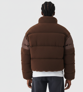 Chaqueta Bomber de Invierno de Lona con Estilo Personalizado, Capucha Frontal, Estilo Urbano, Poliéster/Algodón, Precio al por Mayor, Mangas Largas para Hombre - Product Image 2