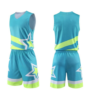 Ensemble de maillot de basket sans manches blanc avec imprimé étoile, évacuation de l'humidité, séchage rapide, coupe classique, vêtements de sport unisexes pour adultes - Product Image 4
