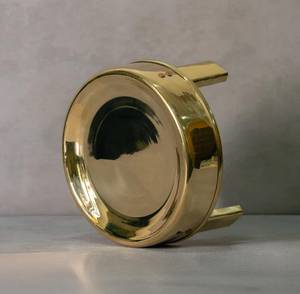 Hammered <b>Copper</b> Water Dispenser Pot with Brass Stand Modern Traditional Shape Gold Plated Finish Home Wedding Decoration Crafts - Product Image 4