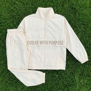 Manufacture Windbreaker Suit Unisex 100% Nylon Rain Jacket Pants Set High Quality <b>Wind</b> <b>Breaker</b> Rain Tracksuit Unisex - Product Image 3