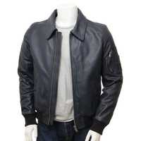 Jaket Kulit Pria Desain Terbaru 100% Kulit Premium Berkualitas Tinggi Model Regular Fit Jaket Kulit Pria.