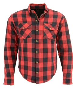 <b>Men</b>’s <b>Red</b> <b>Black</b> Buffalo Check Flannel <b>Shirt</b> Rugged Lumberjack Long Sleeve Outdoor Utility <b>Shirt</b> Snap Button Private Label Wholes - Product Image 2