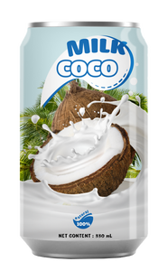 Boisson au lait et à la noix de coco aromatisée, 330 ml, en canette, rafraîchissante, du Vietnam, pour OEM/ODM, échantillon gratuit. - Product Image 2