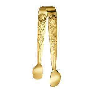 Pinzas para Hielo de Acero Inoxidable, Utensilios de Cocina y Bar, Artesanía, Pinzas para Cubitos de Hielo de Metal con Acabado Dorado - Product Image 5