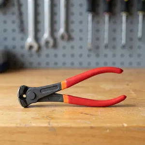 Alicates de corte superior multimano de acero al carbono forjado por caída de alta calidad, varios tamaños con mango de plástico para uso industrial - Product Image 2