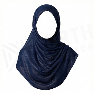 Women Solid Color <b>Chiffon</b> Hijab Breathable Daily Wear Islamic <b>Scarf</b> Shawl - Product Image 3