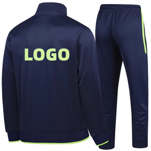 OEM Customized Solid Printed 2 in 1 Men's Women's Tracksuit Jogger <b>Set</b> 2-Piece Zipper Nylon Polyester Windbreaker - Product Image 2