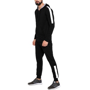 Survêtement unisexe XL à logo personnalisable confortable et respirant en coton à séchage rapide à rayures hiver grande taille hommes femmes - Product Image 1