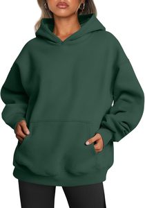 Sudadera con Capucha Oversize Unisex al por Mayor 2026, de Color Liso, con Bolsillo de Forro Polar, Ajuste Regular, para Otoño, 100% Algodón - Product Image 4