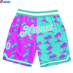 Pantalones Cortos de Playa para Hombre, Transpirables, Sublimados Personalizados, de Poliéster, Holgados, con Estampado Completo, de Malla, para Entrenamiento - Product Image 5