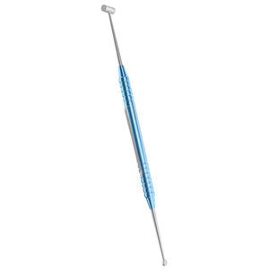Schocket Double Ended Scleral Depressor Stainless Steel Manual Ophthalmic Surgical Instrument By <b>Blush</b> Surgical - Product Image 2